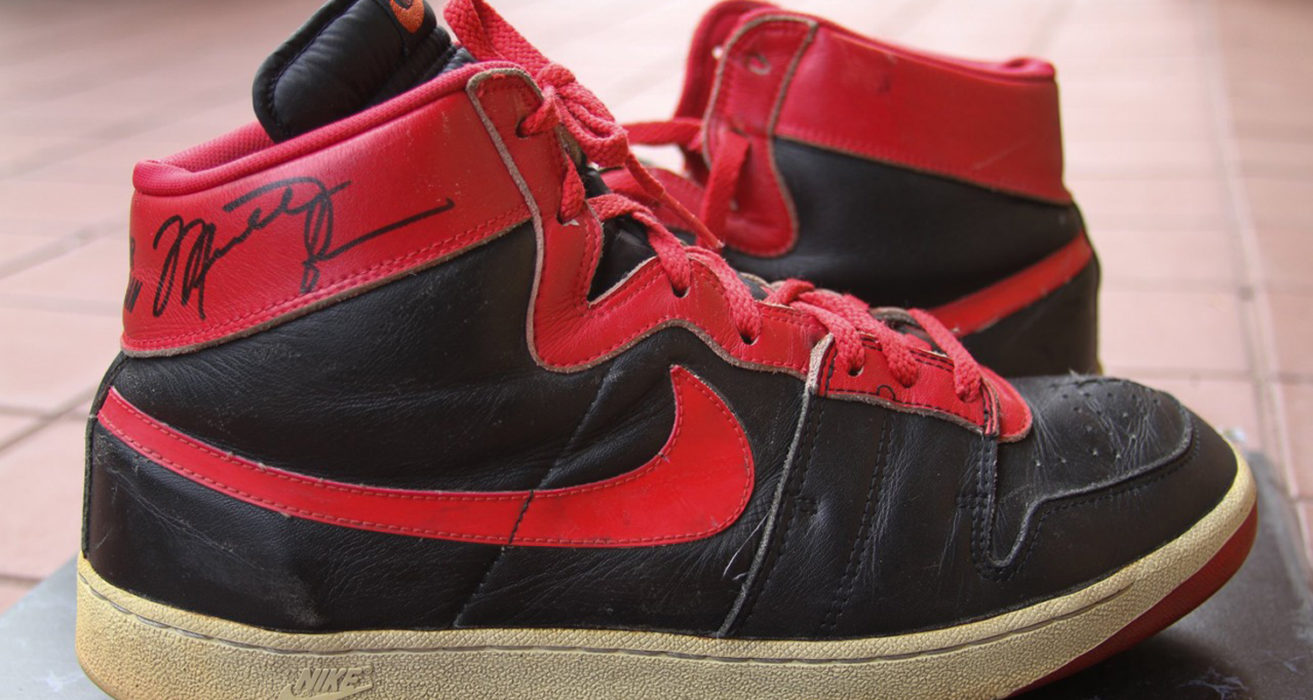 Michael Jordan’s Nike Air Ship “Banned” | Nice Kicks