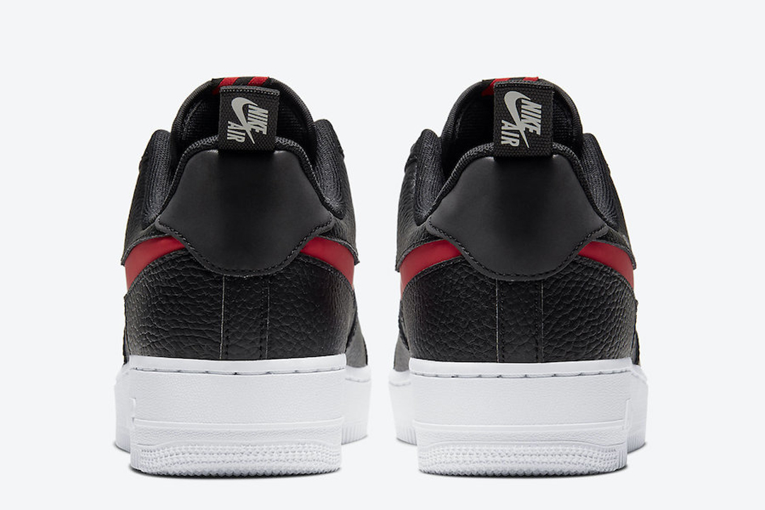 Nike Air Force 1 Low LV8 Utility Black University Red CW7579-001