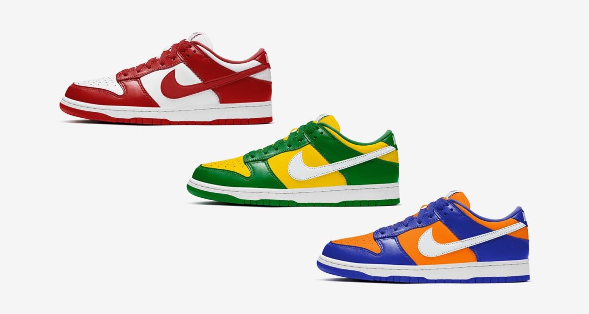dunk low releases 2020