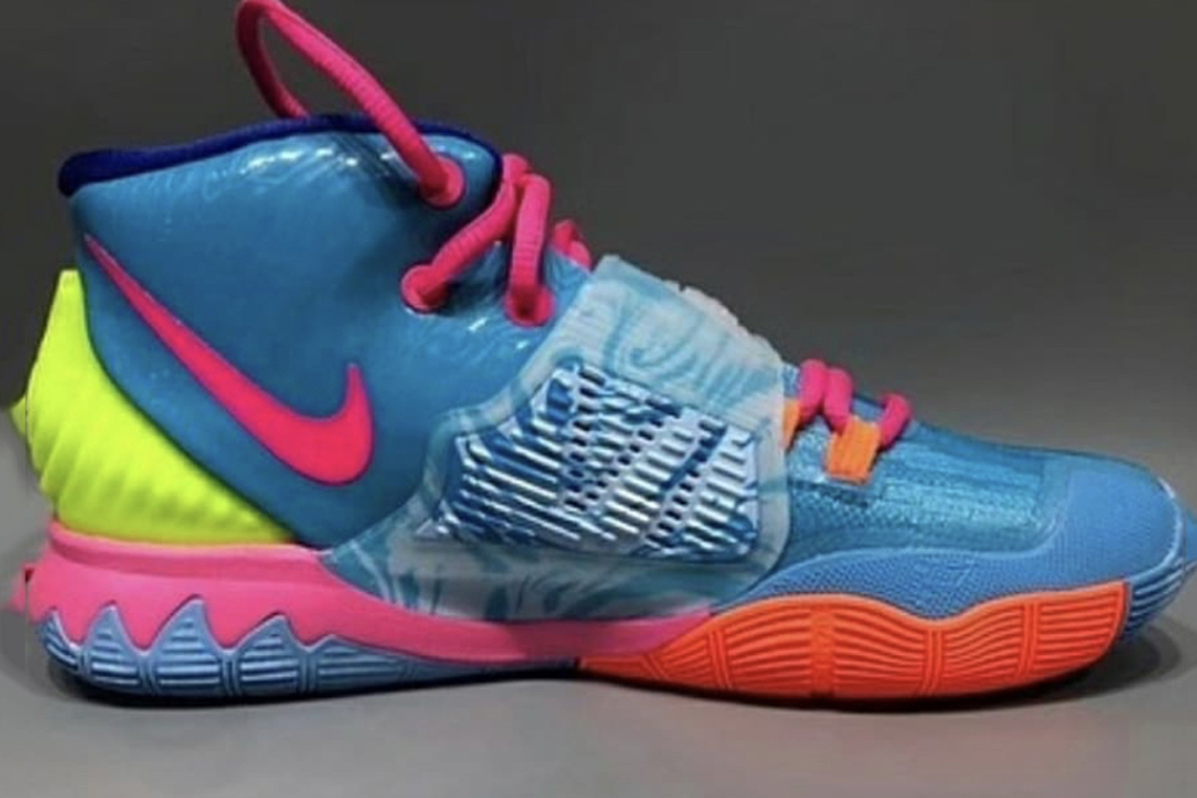 kyrie pink blue