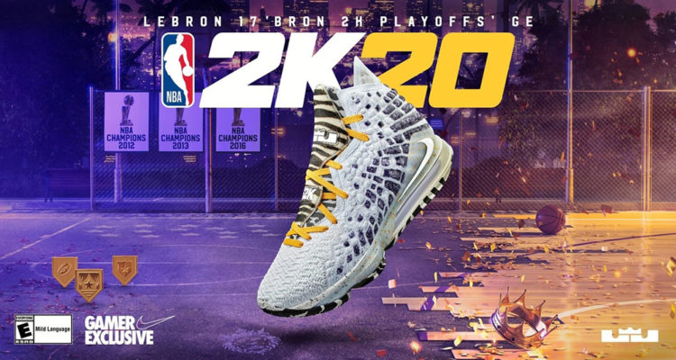 lebron 2k playoff shoes