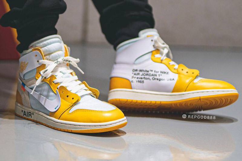 New Report Says The OFF-WHITE x Air Jordan 1 Canary Yellow Will