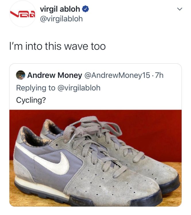 Virgil Abloh Teases a New Off-White x Nike Collab