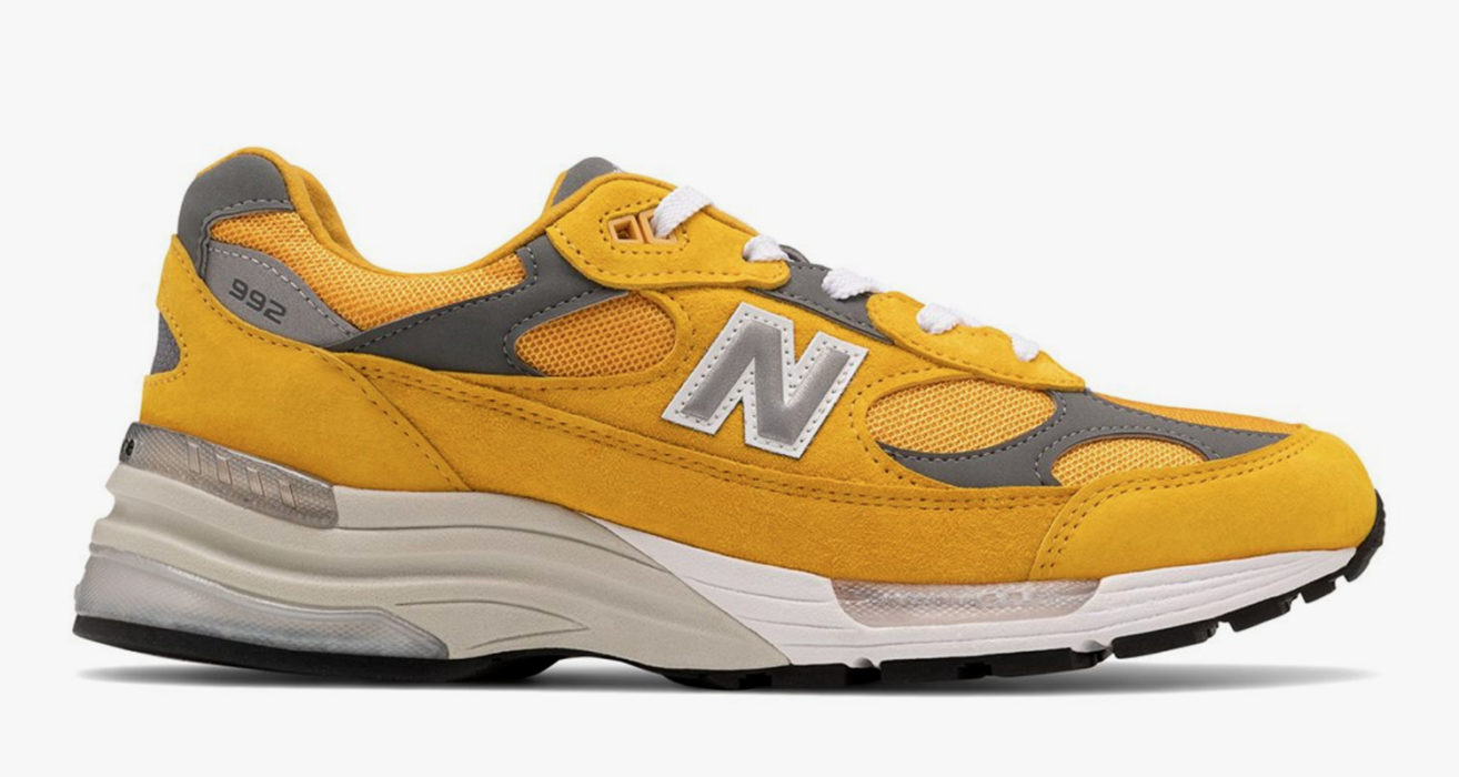 New Balance 992 "Gold/Cream" M992BB Release Date Nice Kicks