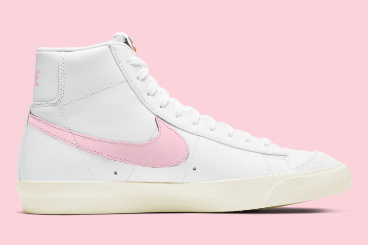 nike blazer mid pink foam