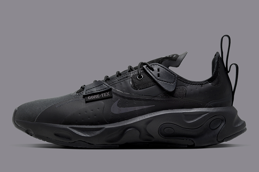 Debería Sucediendo muerte Nike React GORE-TEX “Triple Black” BQ4737-003 Release Date | Nice Kicks