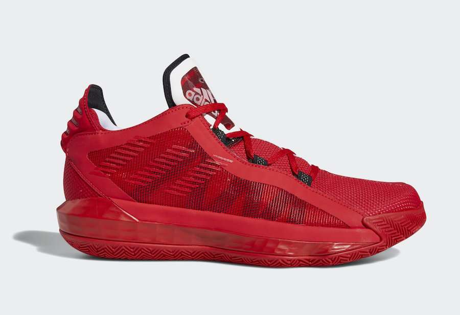 adidas Dame 6 Black/Red/White FY0850 Release Date | Nice Kicks