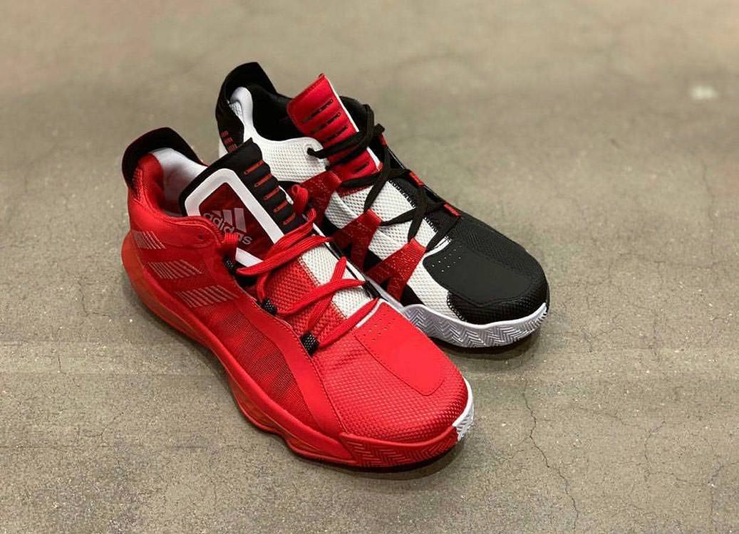 adidas Dame 6 Black/Red/White Release 