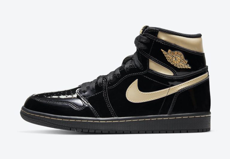 Where to Buy Air Jordan 1 Retro High Black/Gold 555088-032 | Nice Kicks