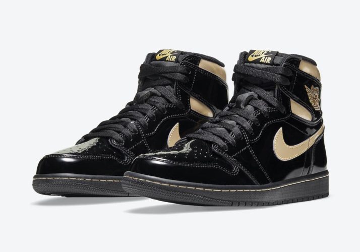 Where to Buy Air Jordan 1 Retro High Black/Gold 555088-032 | Nice Kicks