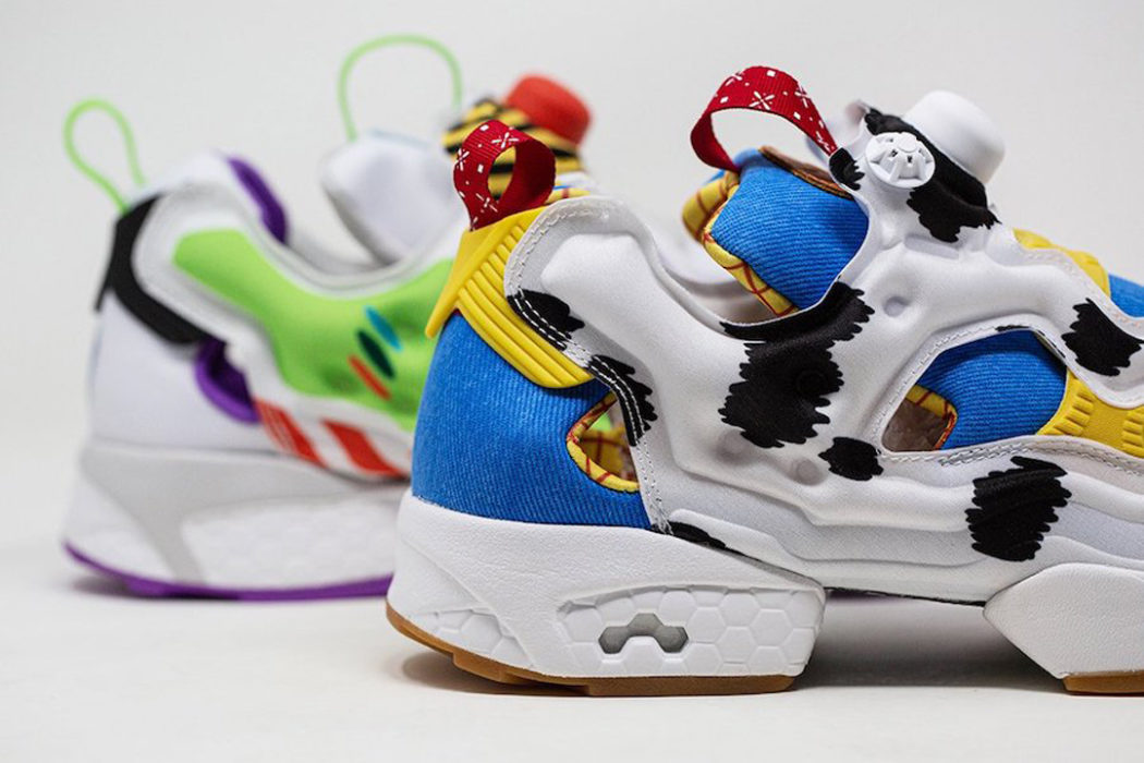 reebok instapump fury bait x toy story