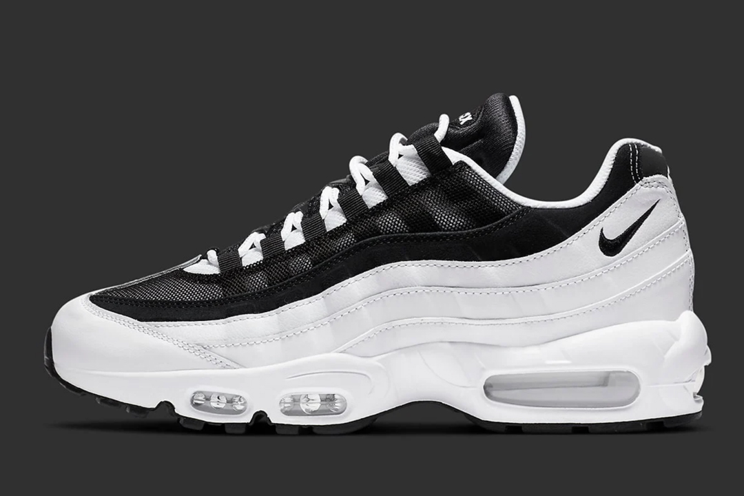 black and white 95's