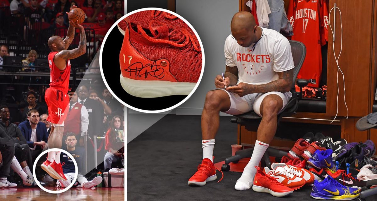 How much NBA Houston Rockets star PJ Tucker spent on sneakers
