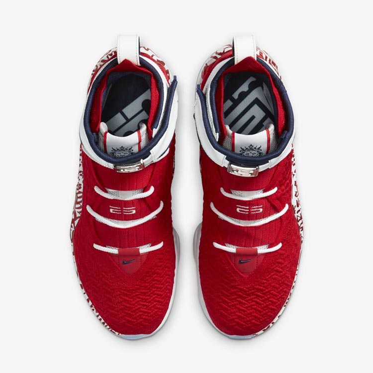 Nike LeBron 17 “Graffiti Fire Red
