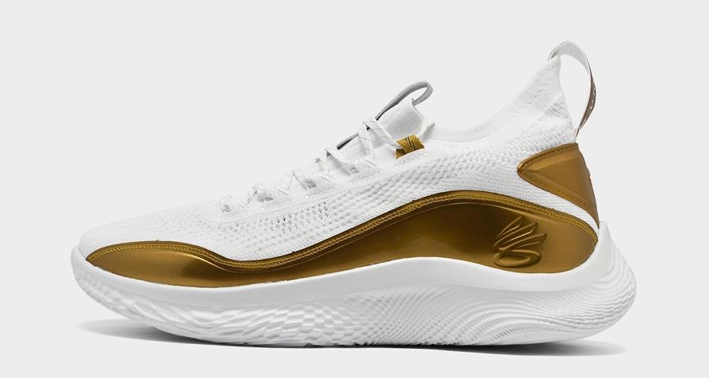 steph curry all white shoes