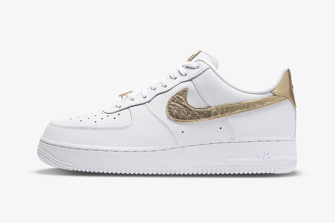 air force 1 07 white gold