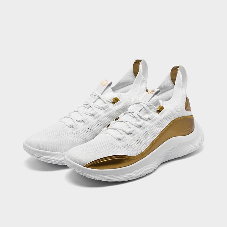 curry shoes gold
