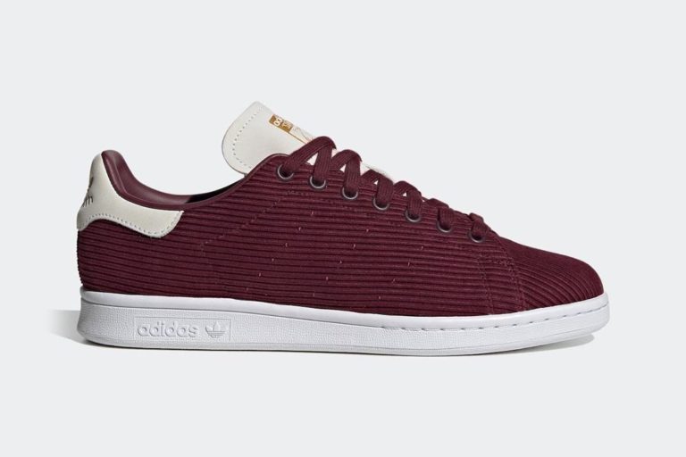 stan smith white maroon