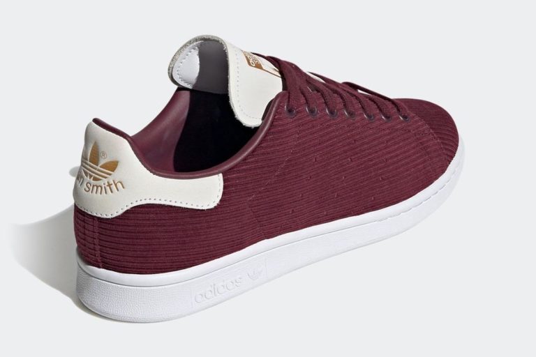 stan smith white maroon