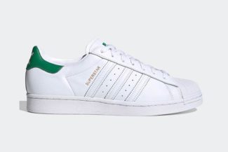 Adidas Superstar Cloud White Green FZ3642 Release Date Nice Kicks