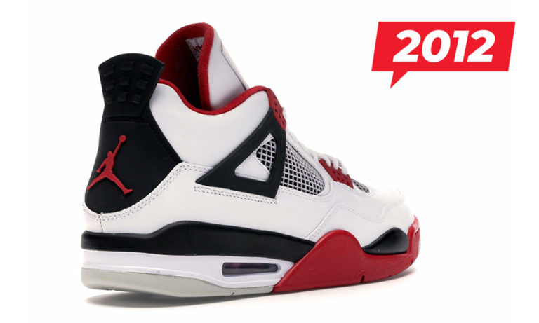 jordan 4 fire red first release