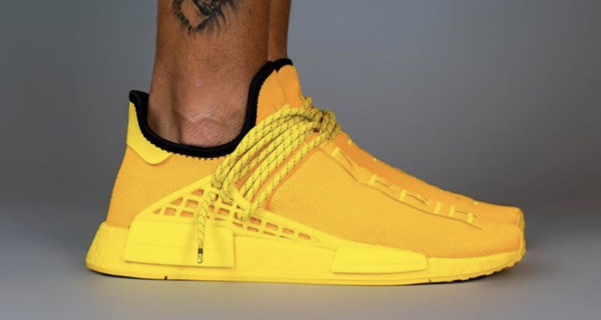yellow pharrell adidas