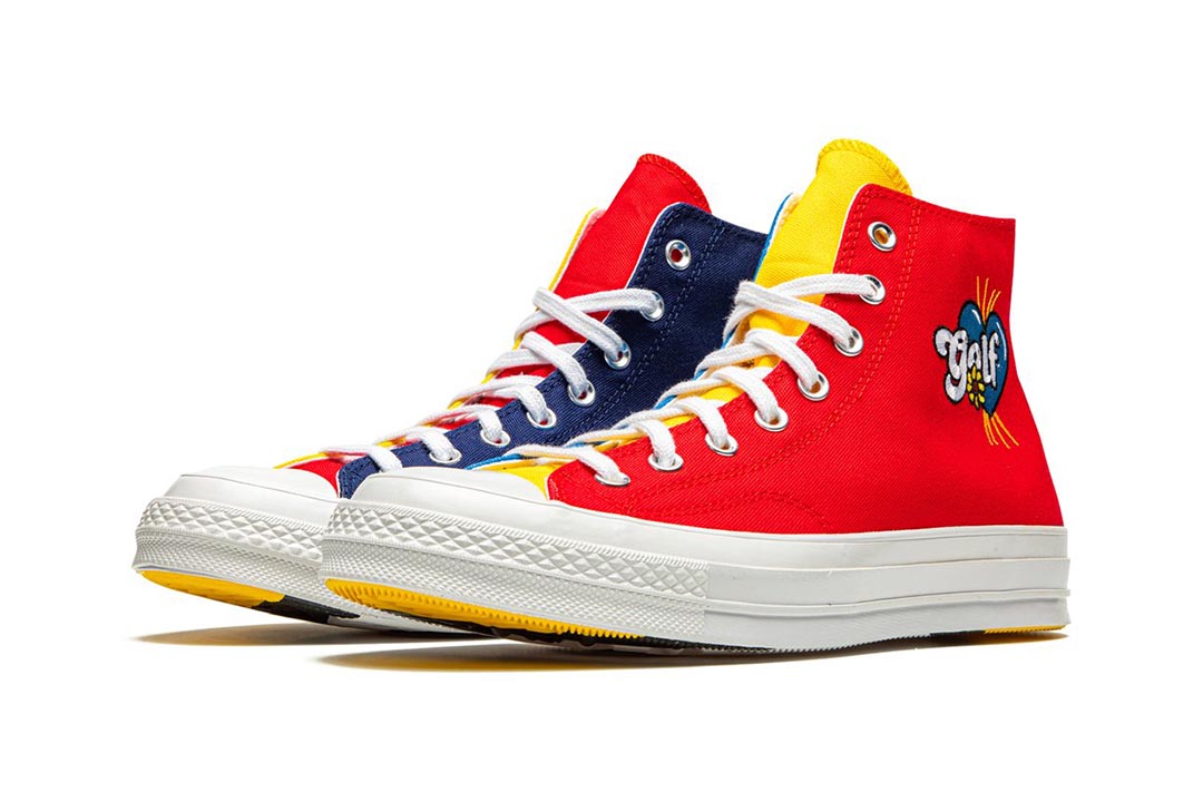 Primary Colors Serve as the Base of this Golf Wang x Converse Chuck 70 ...
