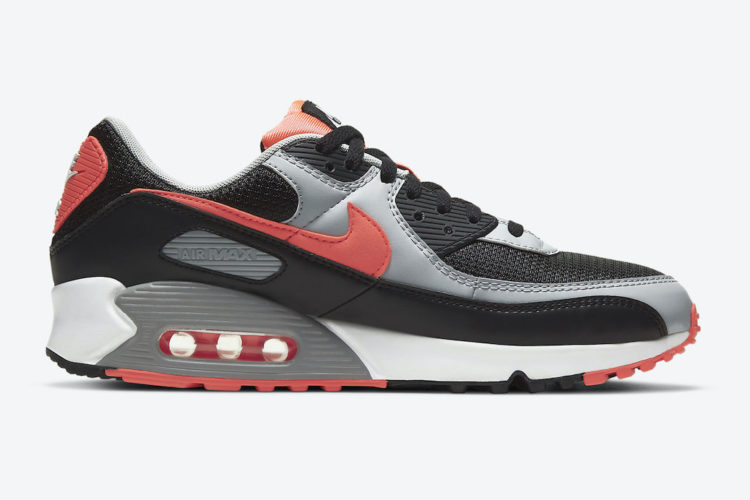 nike air max 90 black radiant red cz4222 001 release date 3 750x500