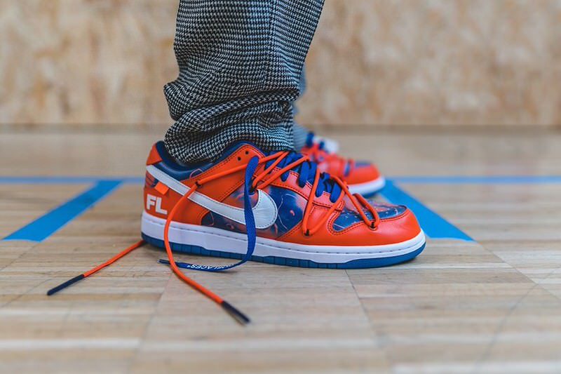 Nike Dunk Low Off-White Futura New York Mets Raffles and Release Date