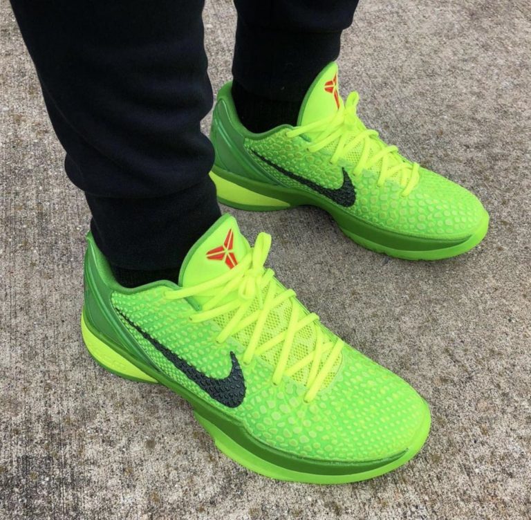 Where To Buy Nike Zoom Kobe 6 "Grinch" CW2190-300 | Nice Kicks