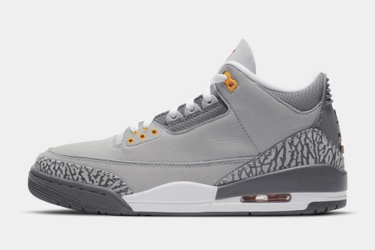 jordan 3 cool grey box