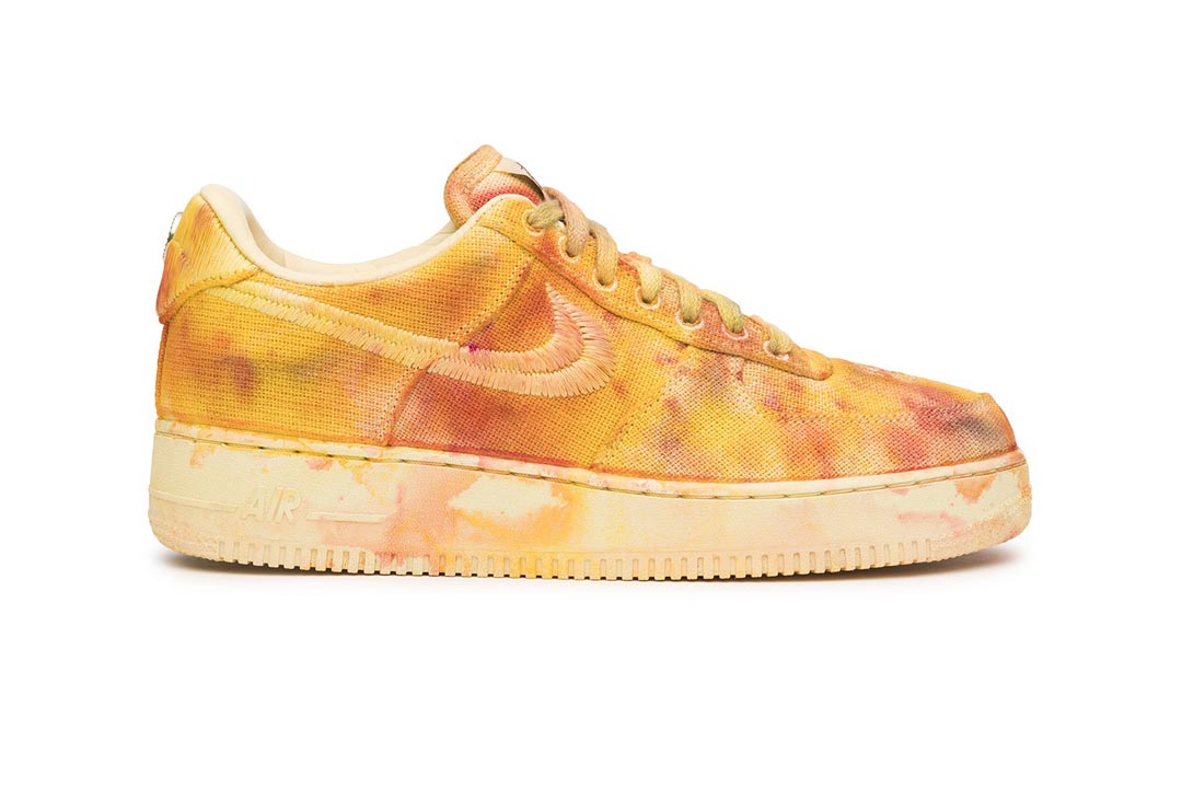 stussy air force 1 hand dyed