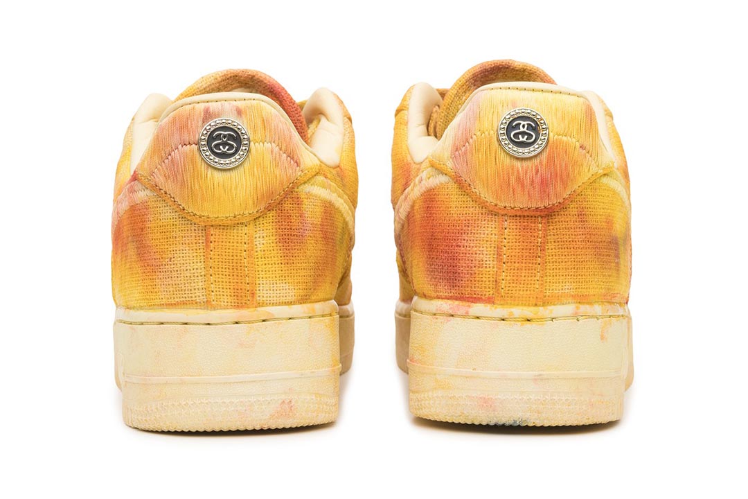 stussy air force 1 hand dyed