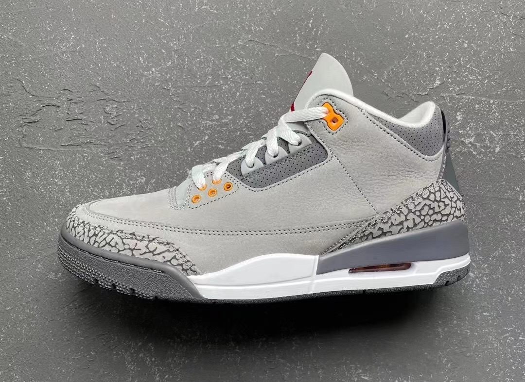 jordan 3 cool grey box