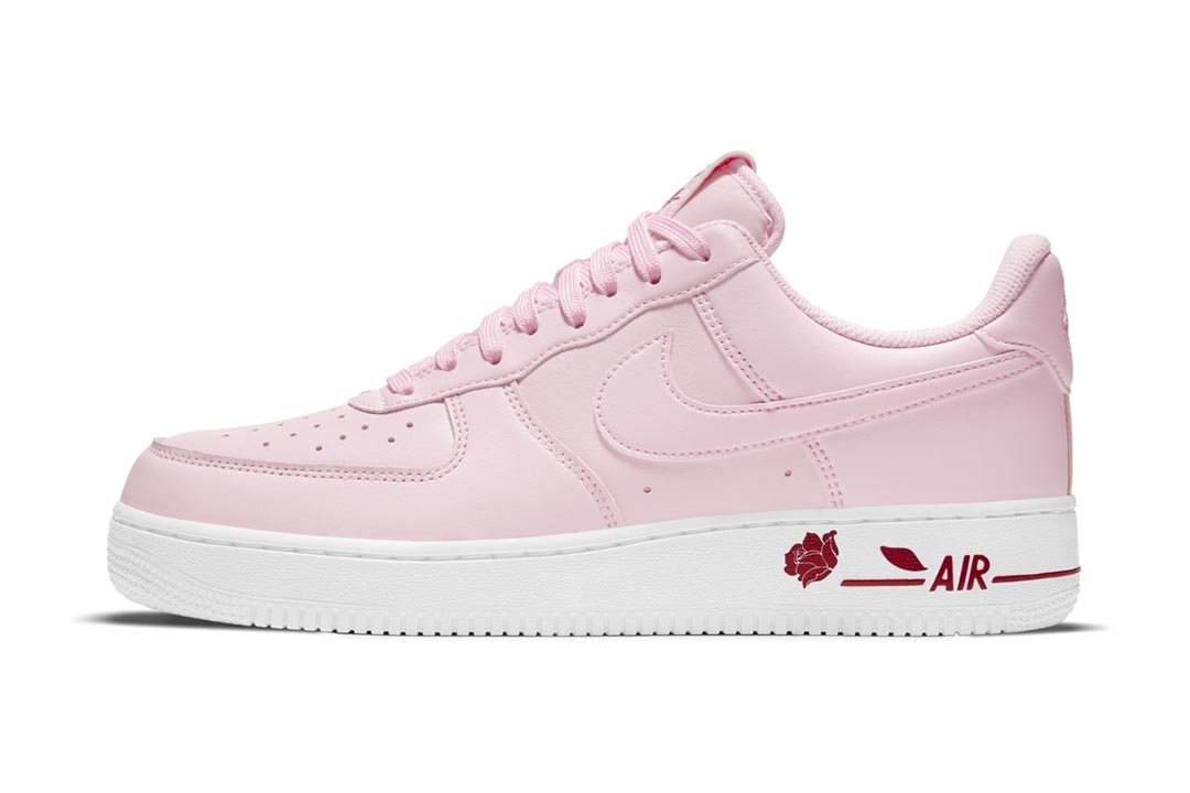 low top pink air force ones