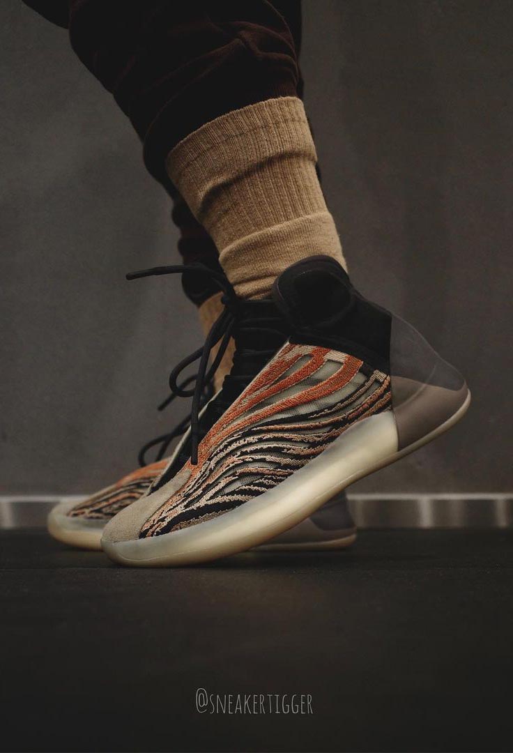 adidas Yeezy QNTM "Flash Orange" Release Date | Nice Kicks