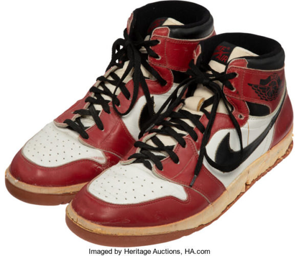 Michael Jordan Worn and Signed Air Jordans are Up for Auction | Nice Kicks