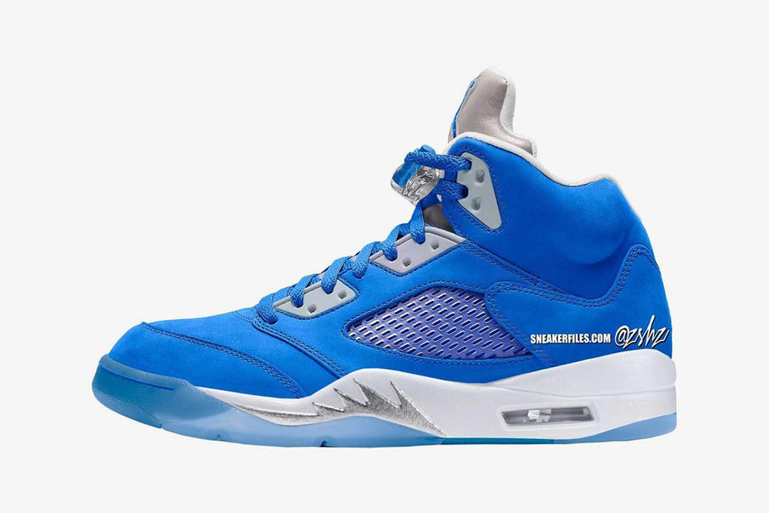 Air Jordan 5 Retro Wmns Blue Bird Release Date Nice Kicks