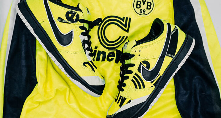 Classic Football Shirts Kicks To The Pitch Nike Dunk Low BVB 008 736x392