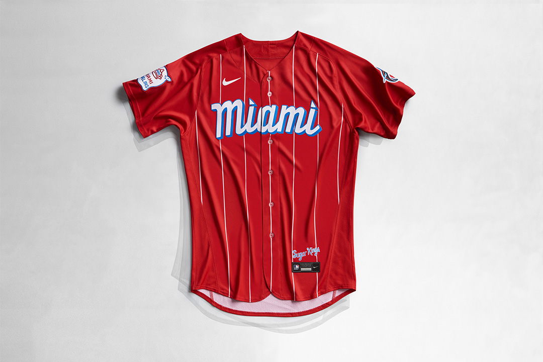 Miami Marlins Nike City Connect Team Jersey Men's 2023 MLB