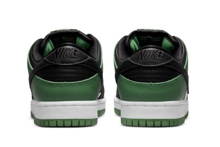 light green and dark green dunks