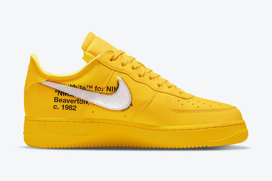 Off-White Yellow ICA Air Force 1 – Savonches