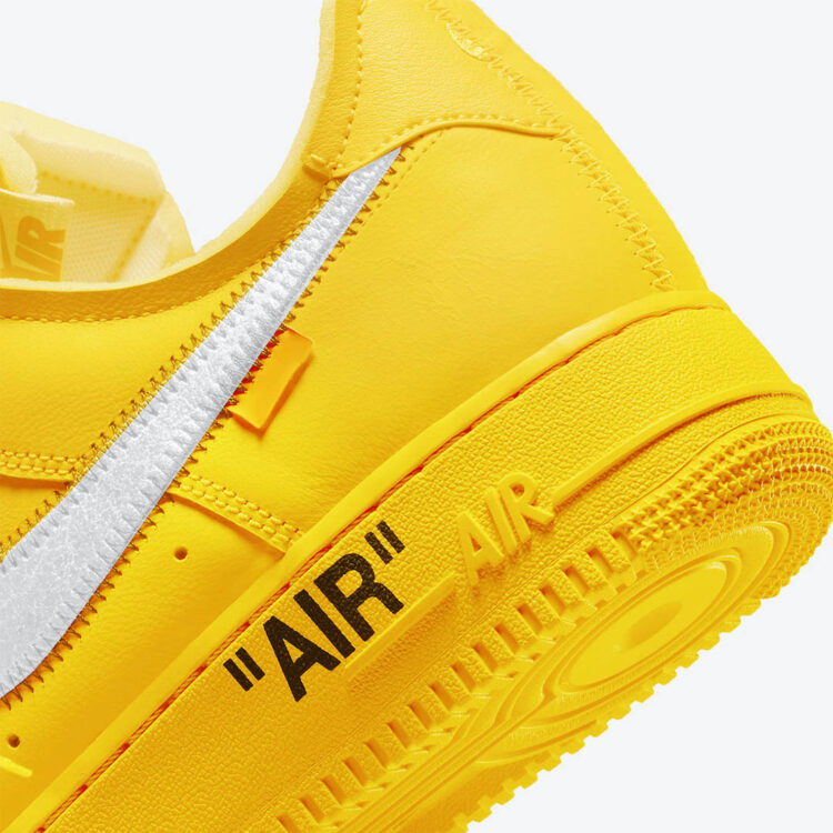 Off-White Nike Air Force 1 Low University Gold DD1876-700 Release Date - SBD