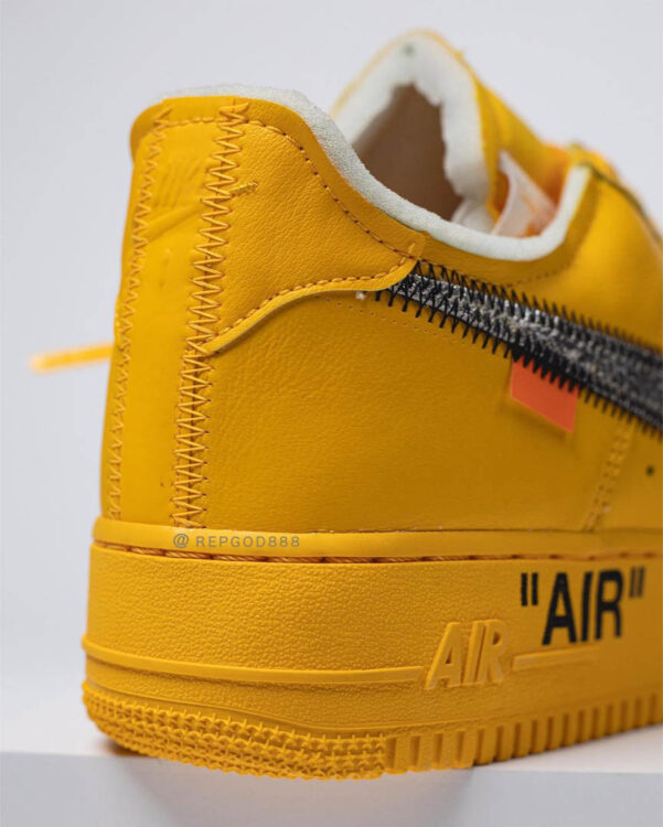 Off White Nike Air Force 1 Low University Gold Release Date Nice Kicks