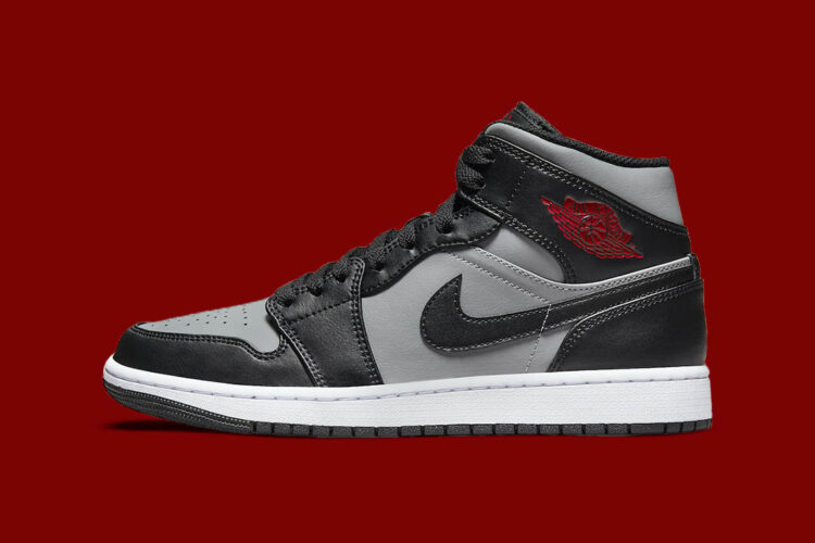 Air Jordan 1 Mid :Shadow Red