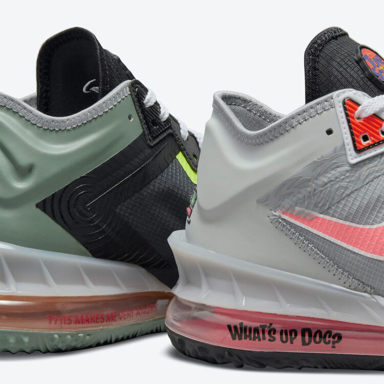 Space Jam Nike LeBron 18 Low Bugs Bunny Marvin The Martian CV7562 005 09 750x750