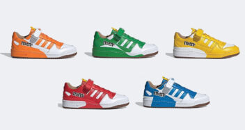 M&M’s x adidas Forum Low collection