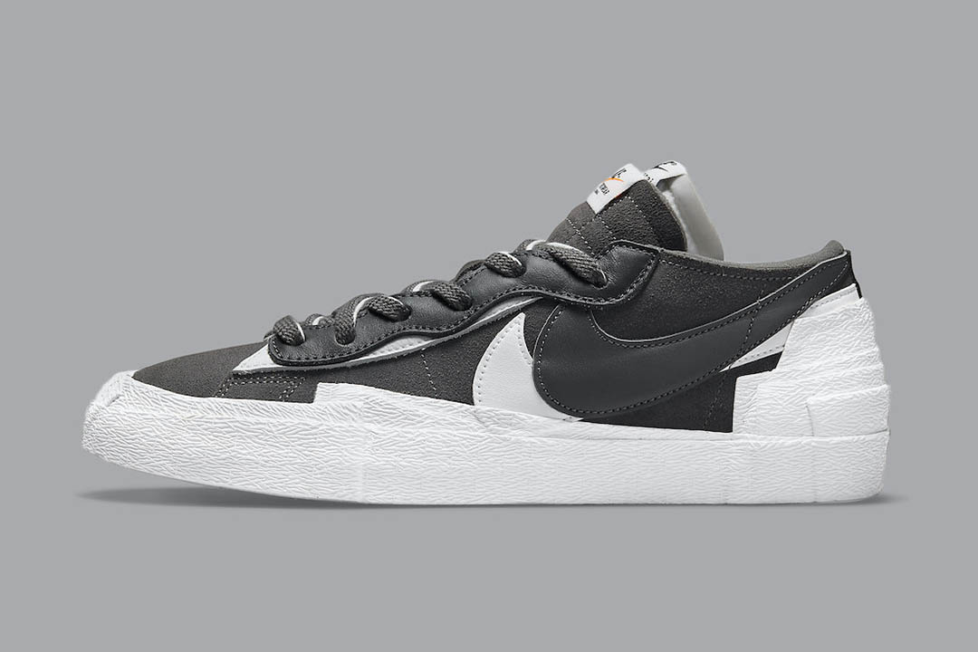 Where to Buy sacai x Nike Blazer Low Dark Grey | Nice Kicks