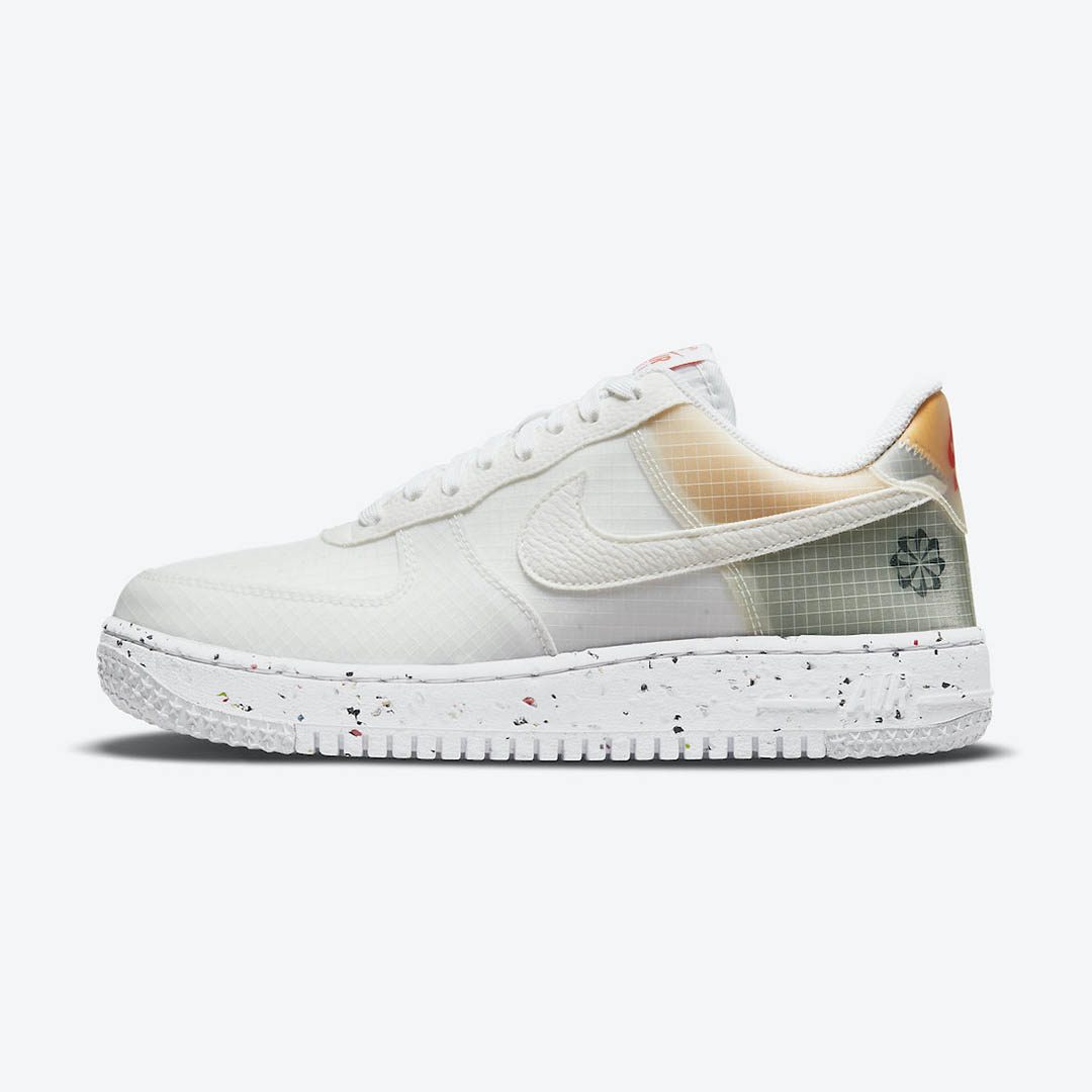 nike air force white orange