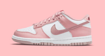 Nike party Dunk Low GS Pink Velvet DO6485 600 Lead 352x187